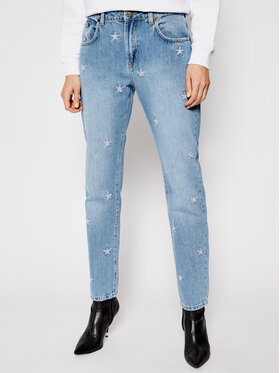 One Teaspoon One Teaspoon Jeans hlače Pac Star Awe Bag 23631 Modra Straight Leg