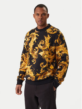 Versace Jeans Couture Versace Jeans Couture Džemperis 80GAI3R0 FS196 Juoda Regular Fit