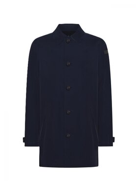 RRD RRD Cappotto 25009-60 Blu Regular Fit