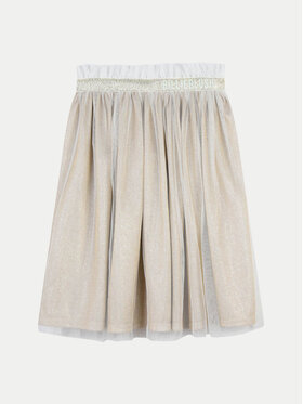 Billieblush Billieblush пола от тюл U20554 Златист Regular Fit