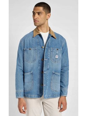Lee Lee Kurtka przejściowa Loose Loco Jacket Niebieski Loose Fit
