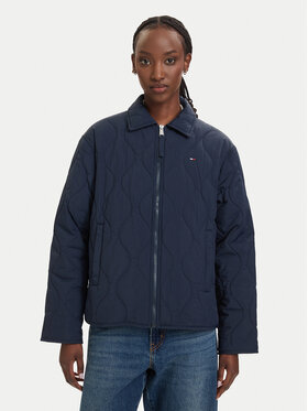 Tommy Jeans Tommy Jeans Kevad-sügis jope Tjw Coach DW0DW22909 Tumesinine Regular Fit