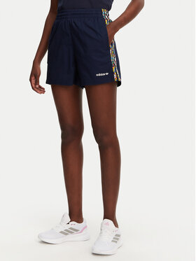 adidas adidas Sportshorts Liberty London 3-Stripes Infill JC7777 Dunkelblau Loose Fit