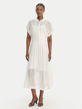 BOSS BOSS Haljina košulja Davinata 50559733 Bijela Regular Fit