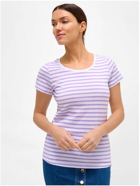 Orsay Orsay T-Shirt 172088-97__S Biały Regular Fit