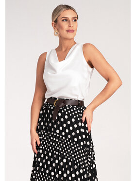 FIGL FIGL Blúzka M1119 Biela Regular Fit