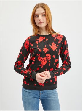 Orsay Orsay Bluza 195060-660000__L Czarny Regular Fit