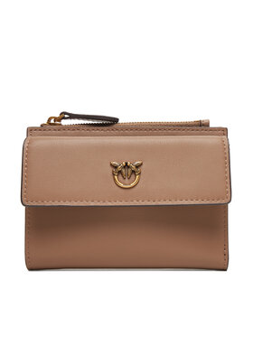 PINKO PINKO Velká dámská peněženka Compact Wallet AI 25-26 PCPL 103612 A29Q Béžová