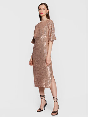 Closet London Closet London Cocktail obleka D8666 Roza Regular Fit
