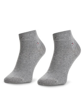 Tommy Hilfiger Tommy Hilfiger 2er-Set niedrige Herrensocken 342025001 Grau
