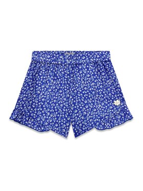 Guess Kids Guess Kids Kalhoty z materiálu 181422 Modrá Regular Fit