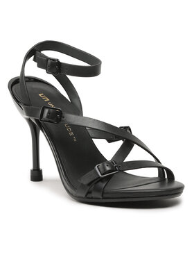 United Nude United Nude Sandali Sia Strappy Hi 107300116 Črna