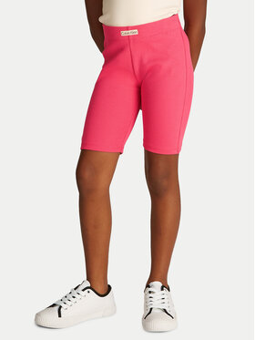 Calvin Klein Jeans Calvin Klein Jeans Cyklistické šortky IG0IG02885 Ružová Slim Fit