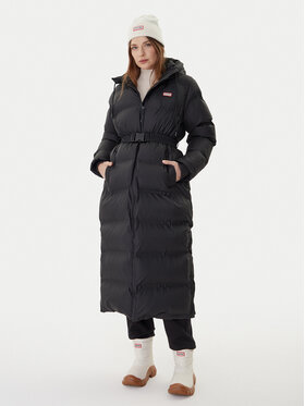Hunter Hunter Wintermantel Hutchison HARW0001252 Schwarz Regular Fit