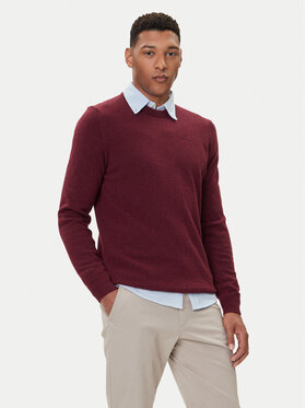 Barbour Barbour Pulover Essential Tisbury MKN0844RE56 Vișiniu Regular Fit