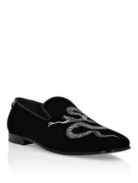 PHILIPP PLEIN PHILIPP PLEIN Loafersy 1607 Černá