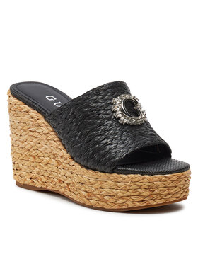 Guess Espadrile Elsia FLGELA ELE04 Črna