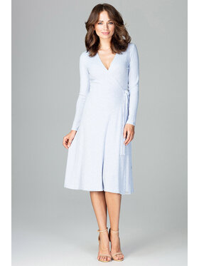 Lenitif Lenitif Vestito K465 Blu Regular Fit