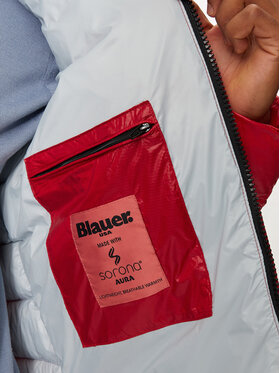 Blauer Pernata Jakna 24WBLUC02055 Crvena Regular Fit