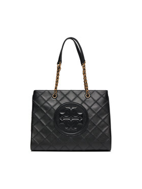 Tory Burch Tory Burch Borsetta Fleming Soft Chain Tote 152337 Nero