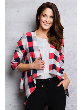 Infinite You Infinite You Płaszcz M067 Różowy Basic Fit