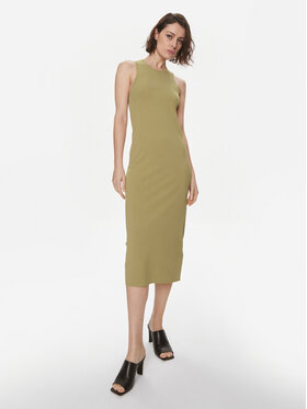 Weekend Max Mara Weekend Max Mara Vestito da giorno Astoria 2415321022 Verde Slim Fit