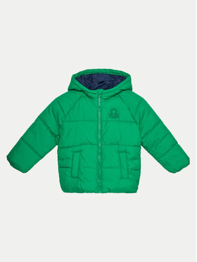 United Colors Of Benetton United Colors Of Benetton Geacă de iarnă 2WU0GN02W Verde Regular Fit