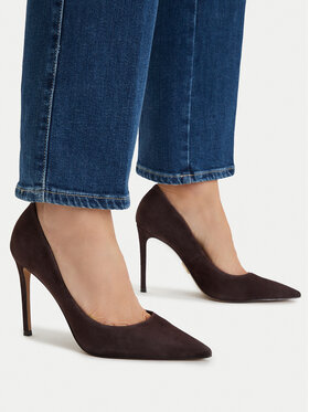 Steve Madden Steve Madden Čevlji z visoko peto Thrive Pump SM11003887 Rjava