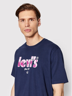 Levi's® T-shirt 16143-0623 Tamnoplava Regular Fit