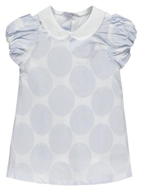 Kanz Kanz Sukienka codzienna 1712918-3090 Błękitny Basic Fit