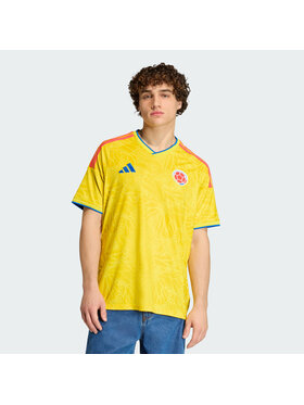 adidas adidas Funkční tričko Colombia 26 Home Replica JL6972 Žlutá Slim Fit