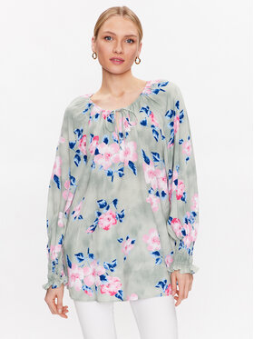 Marc Aurel Marc Aurel Bluse 6095 1000 93189 Grün Relaxed Fit