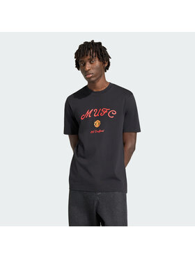 adidas adidas Koszulka techniczna Manchester United Czarny Regular Fit