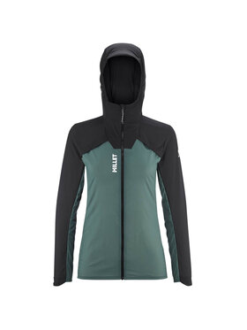 Millet Millet Kurtka do biegania Intense Windbreaker Jkt W Zielony Active Fit