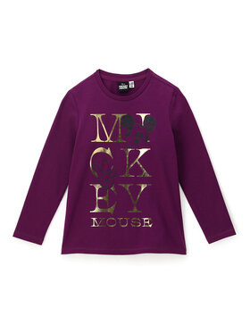 Original Marines Original Marines Majica MICKEY MOUSE DCAV3566F Ljubičasta Regular Fit