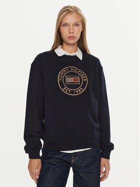 Tommy Hilfiger Tommy Hilfiger Μπλούζα Nautical WW0WW42891 Σκούρο μπλε Regular Fit