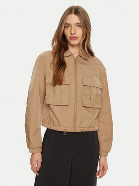Guess Guess Демісезонна куртка V5RL03 WGYB0 Коричневий Regular Fit