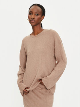 REPLAY Replay Sweter DK3310.000.G23714 Beżowy Regular Fit