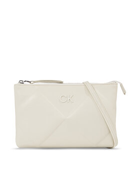 Calvin Klein Calvin Klein Soma Re-Lock Quilt Crossbody K60K611042 Écru