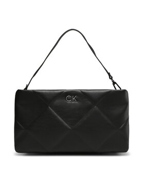Calvin Klein Calvin Klein Ročna torba Re-Lock Quilt Conv Clutch K60K610771 Črna