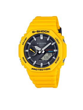 G-Shock G-Shock Zegarek GA-B2100C-9AER Żółty