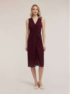 Motivi Motivi Vestito da giorno 7083Q003515N036 Bordeaux Regular Fit