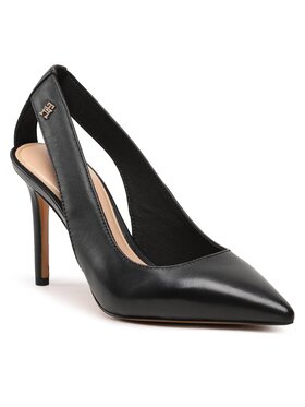 Tommy Hilfiger Tommy Hilfiger Talons aiguilles Pointy Sling Back FW0FW07350 Noir