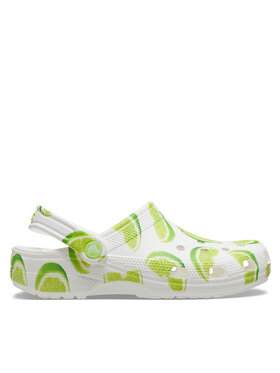 Crocs Crocs Pantoletten Classic Fresh Fruits Clog 211008 Weiß
