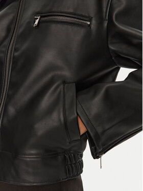 Μπουφάν από απομίμηση δέρματος Gina Tricot φωτογραφία