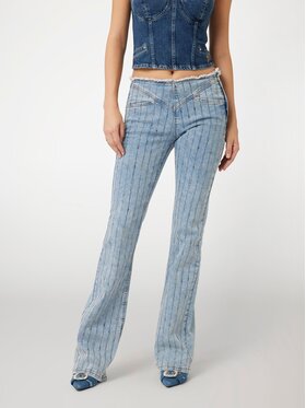 Guess Guess Jeansy 166847 Niebieski Flared Fit