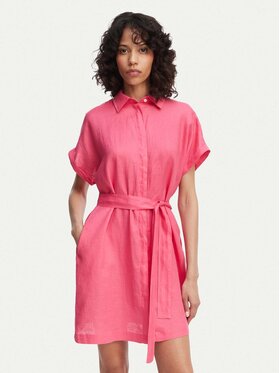 Gant Gant Haljina košulja 4503514 Ružičasta Relaxed Fit