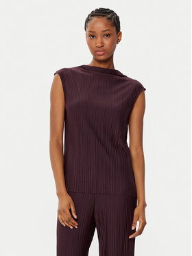 Gina Tricot Gina Tricot Top 23481 Bordoopunane Regular Fit