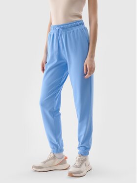 4F 4F Παντελόνι φόρμας 4FWMM00TTROF1138-32S Σκούρο μπλε Regular Fit