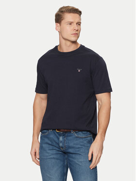 Gant Gant Tricou Original Shield 2003295 Bleumarin Regular Fit